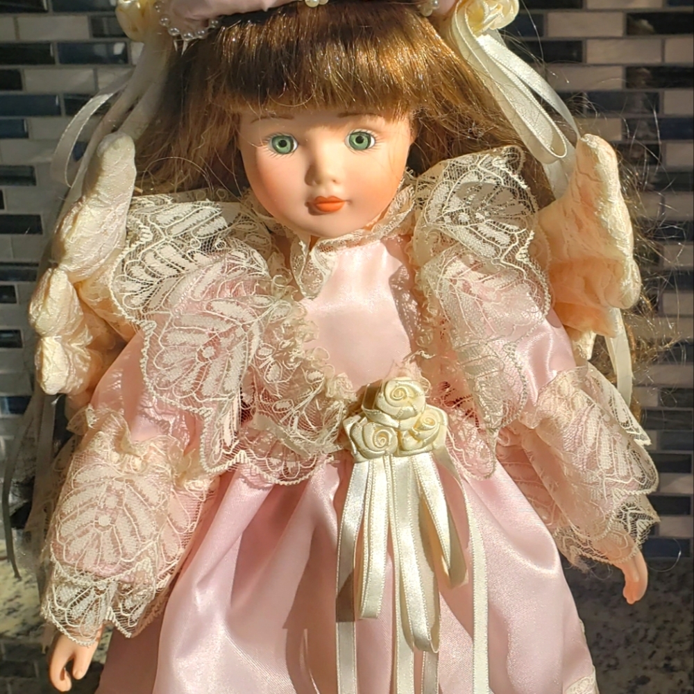 Collection Angel Porcelain Doll 16"